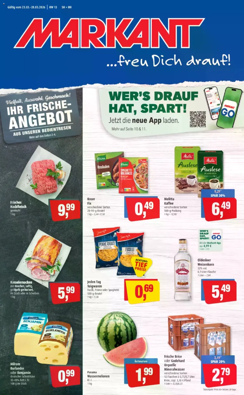 Markant Prospekt vom 23.03.2026, Seite 1