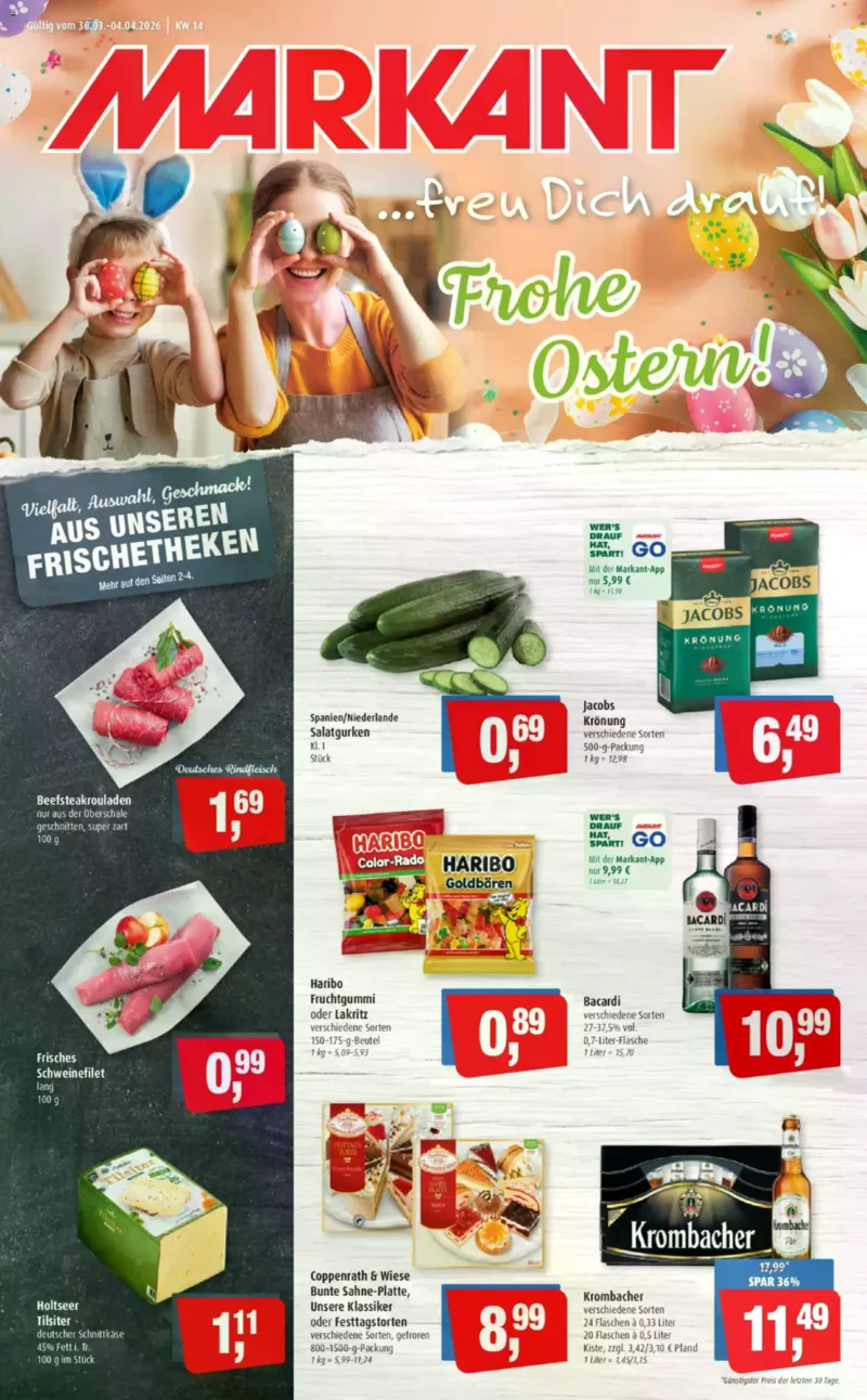 Markant Prospekt vom 30.03.2026, Seite 1