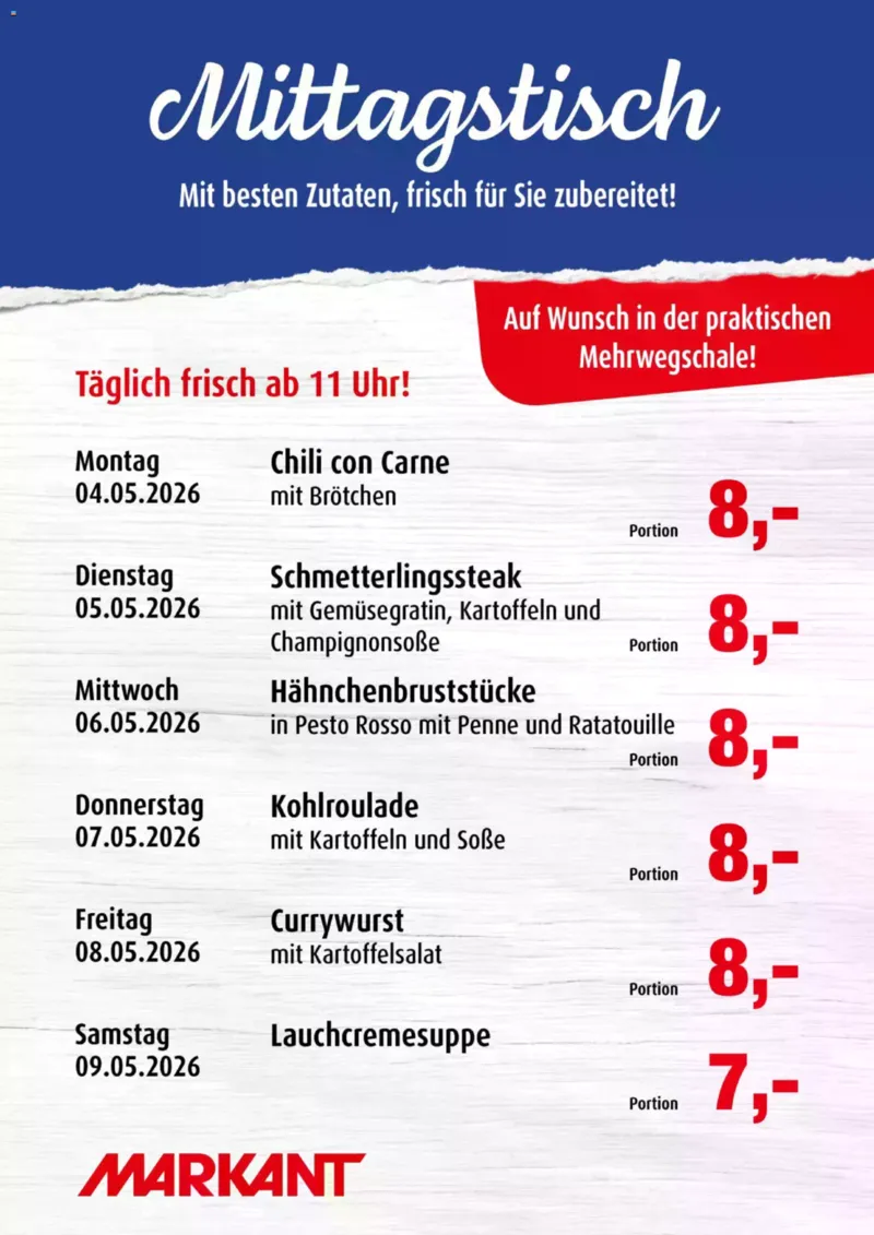 Markant Prospekt vom 04.05.2026, Seite 1