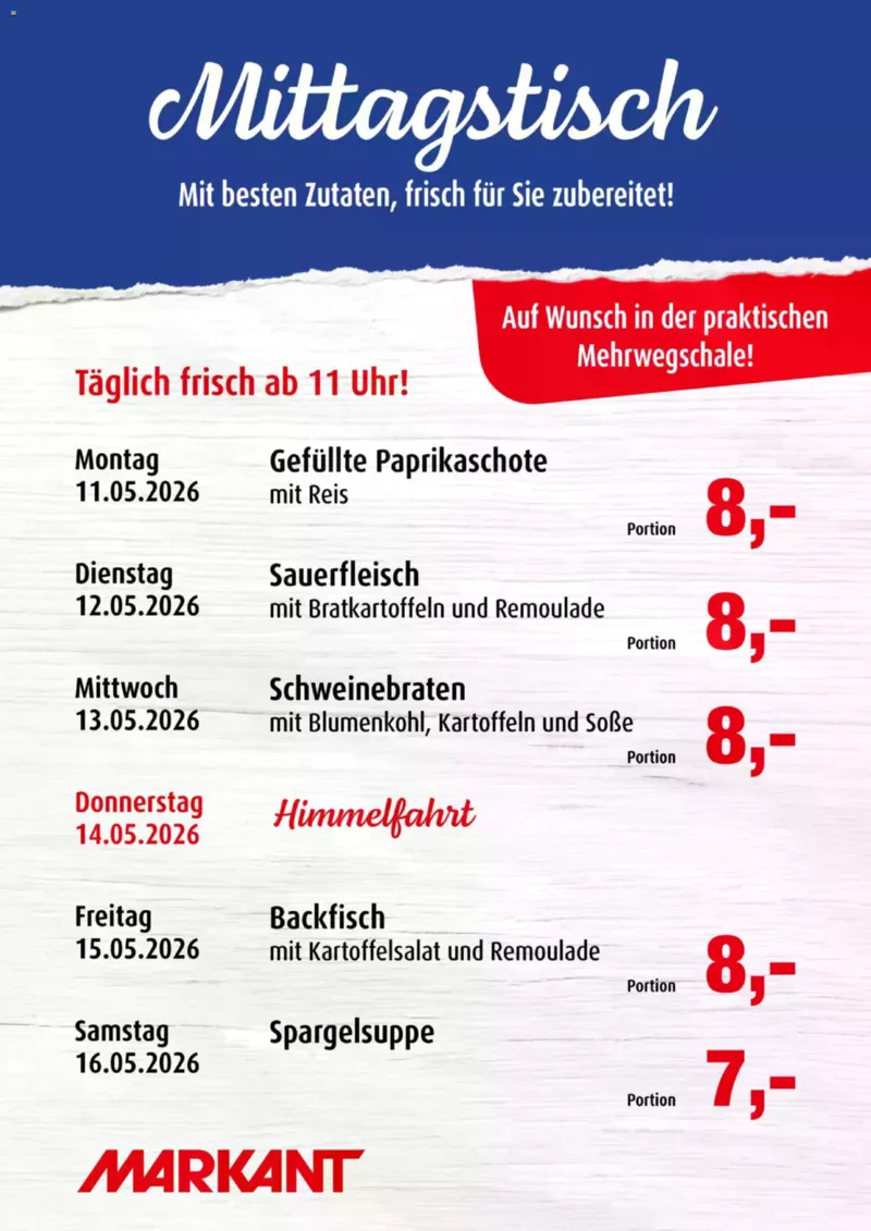 Markant Prospekt vom 11.05.2026, Seite 1