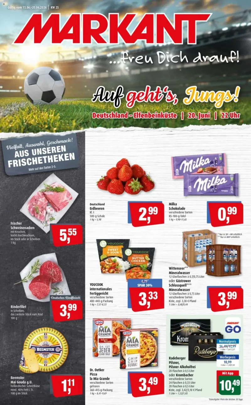 Markant Prospekt vom 15.06.2026, Seite 1