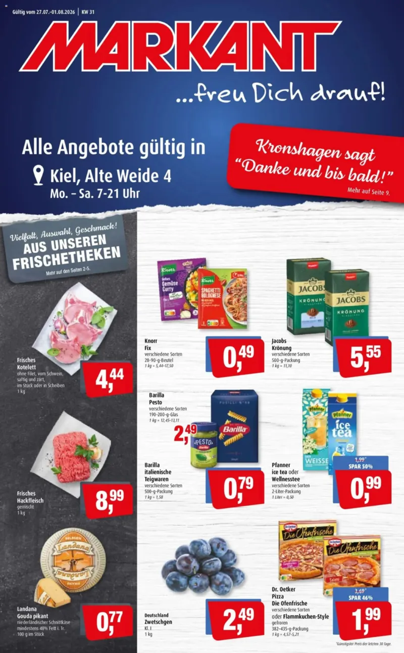 Markant Prospekt vom 27.07.2026, Seite 1