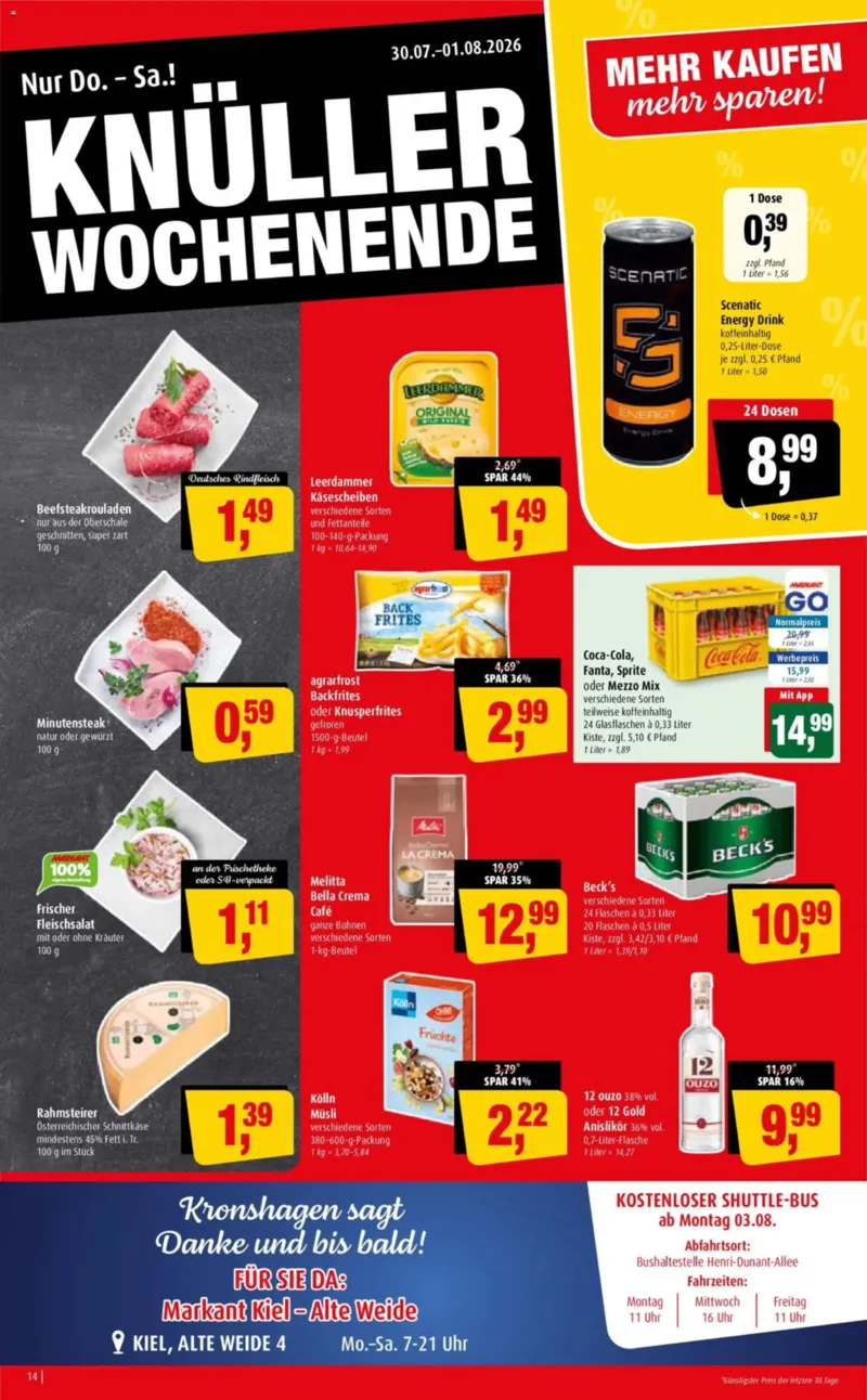 Markant Prospekt vom 27.07.2026, Seite 14