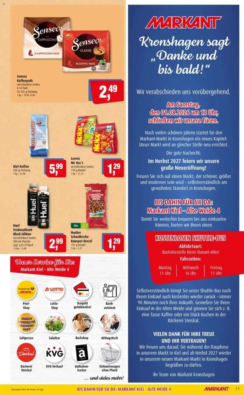 Markant Prospekt vom 27.07.2026, Seite 9