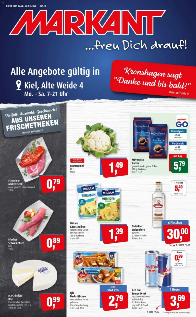 Markant Prospekt vom 03.08.2026, Seite 1