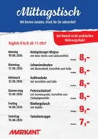 Markant Prospekt vom 10.08.2026