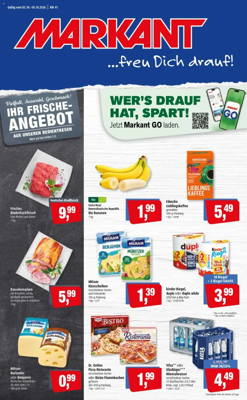 Markant Prospekt vom 05.10.2026, Seite 1