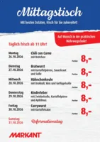 Markant Prospekt vom 26.10.2026