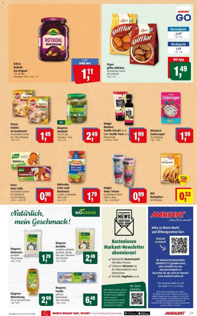 Markant Prospekt vom 26.10.2026, Seite 11