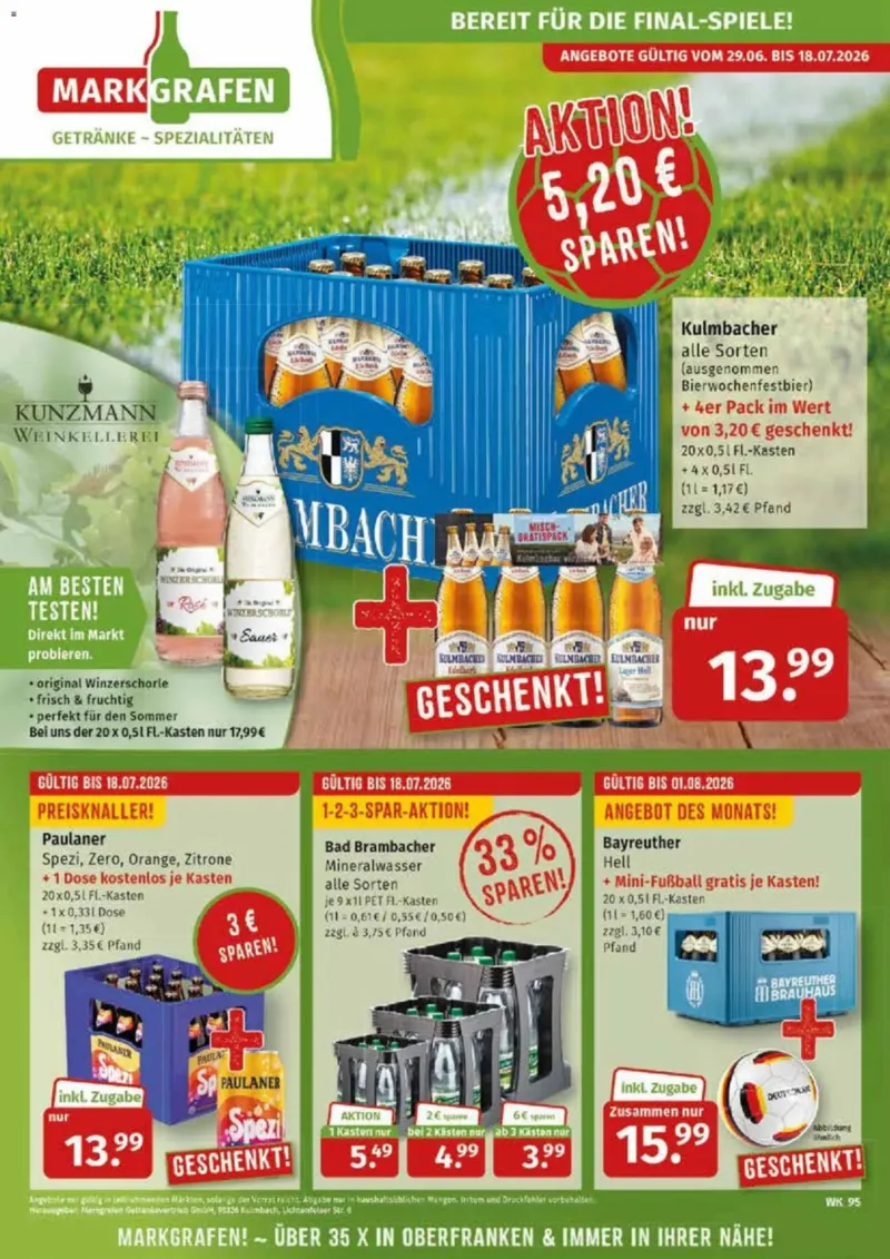 Markgrafen Prospekt vom 29.06.2026, Seite 1