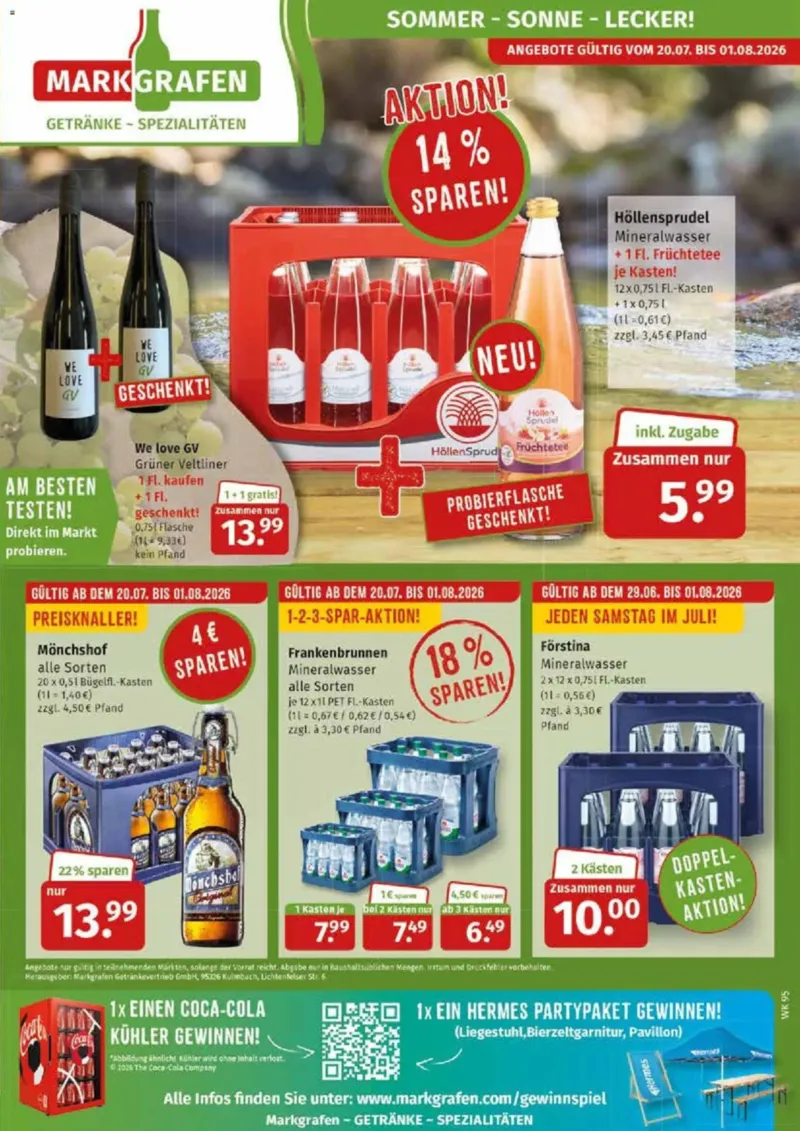 Markgrafen Prospekt vom 20.07.2026, Seite 1