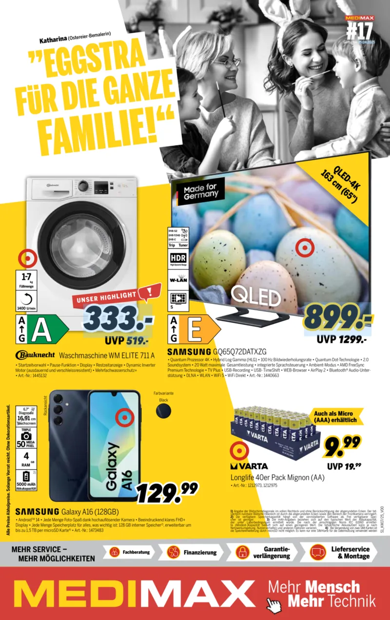 medimax Prospekt vom 18.04.2025, Seite 1