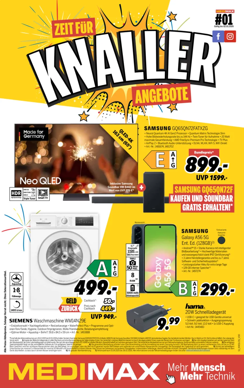 medimax Prospekt vom 26.12.2025, Seite 1