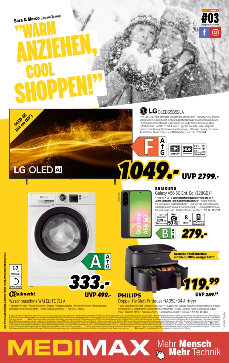 medimax Prospekt vom 09.01.2026, Seite 1