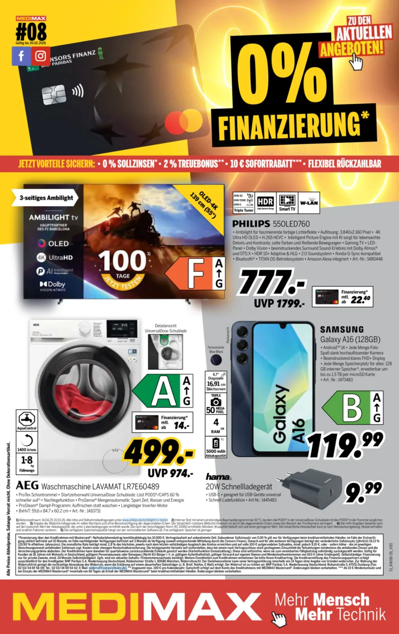 medimax Prospekt vom 13.02.2026, Seite 1