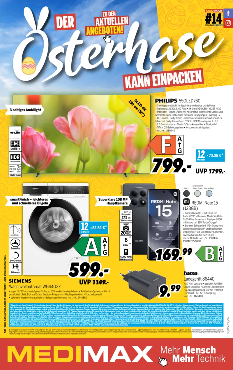 medimax Prospekt vom 27.03.2026, Seite 1