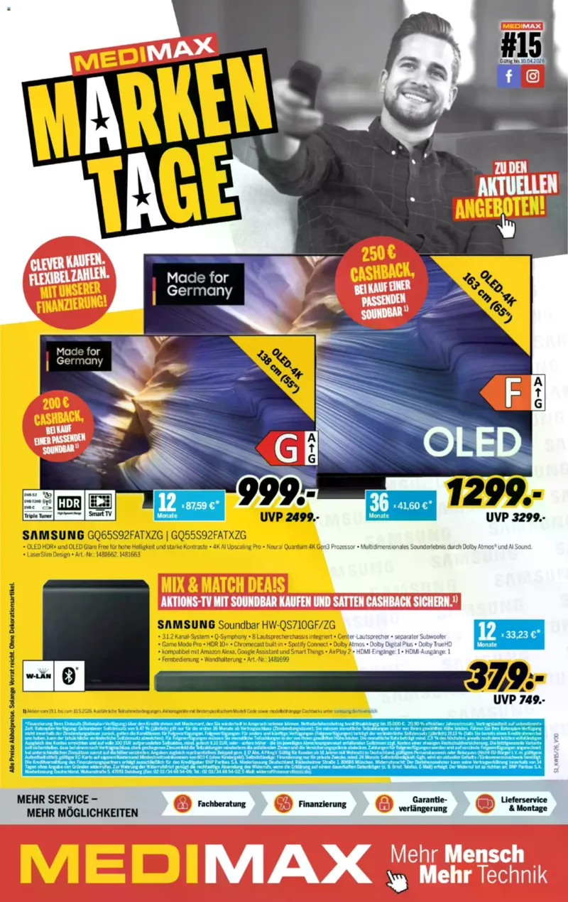 medimax Prospekt vom 03.04.2026, Seite 1
