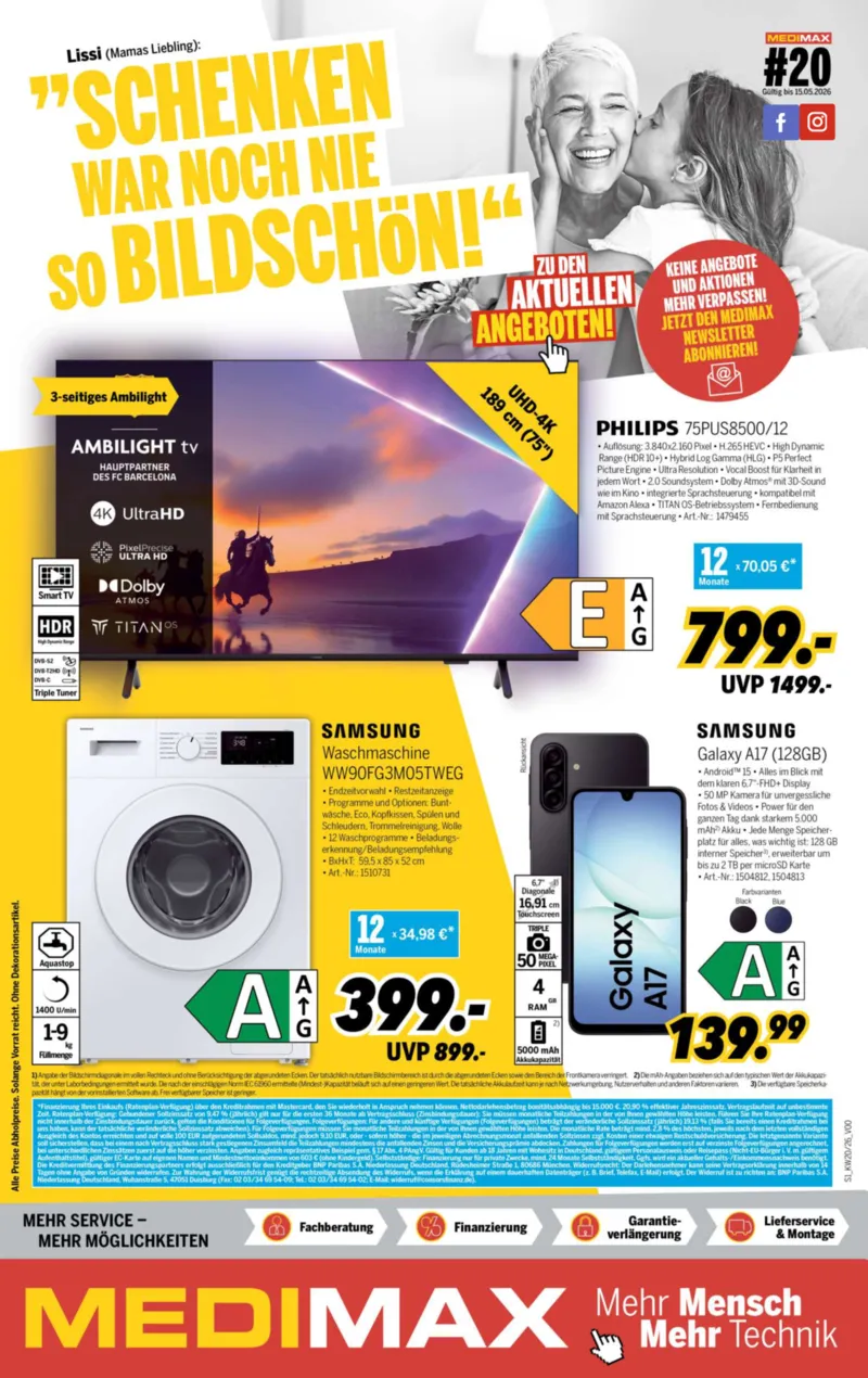medimax Prospekt vom 08.05.2026, Seite 1