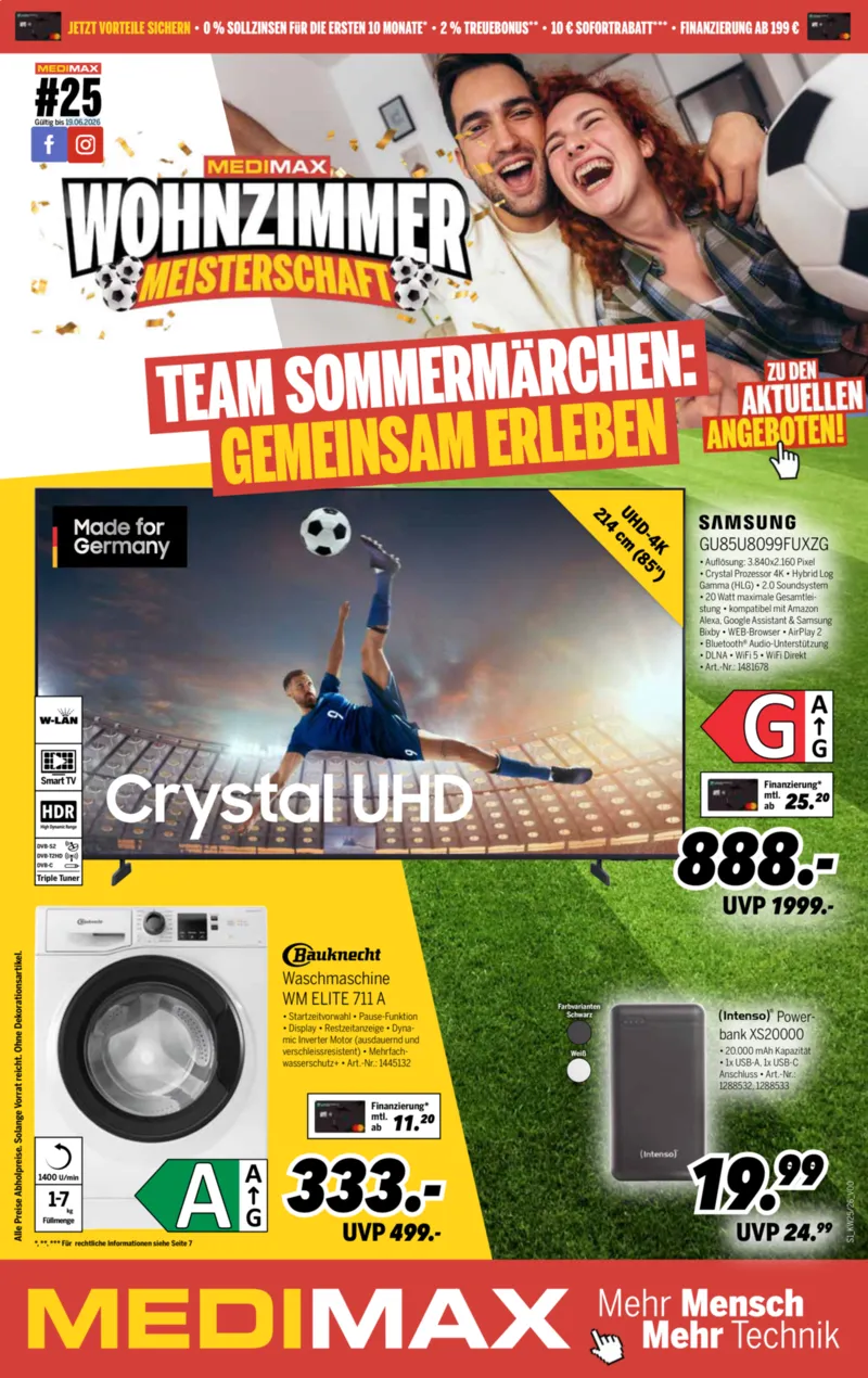medimax Prospekt vom 13.06.2026, Seite 1