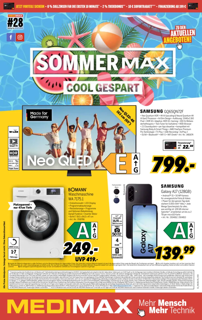 medimax Prospekt vom 04.07.2026, Seite 1