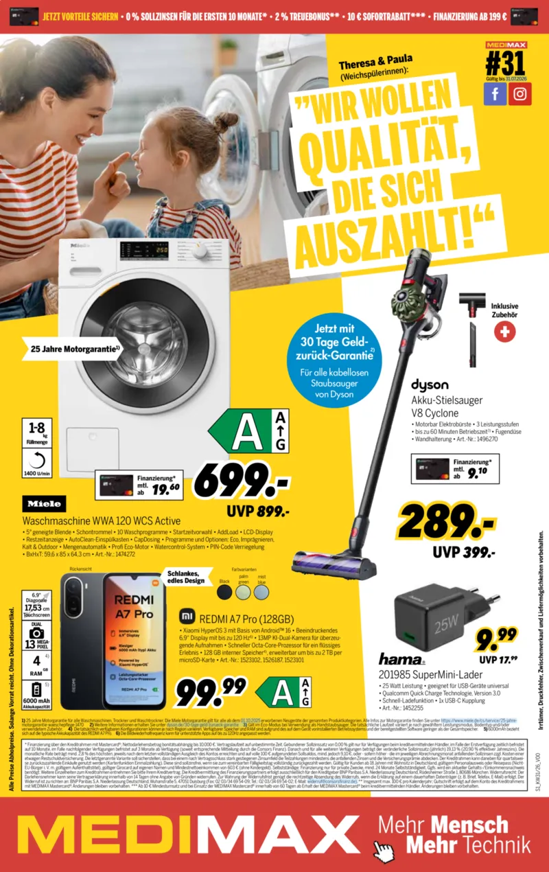 medimax Prospekt vom 24.07.2026, Seite 1