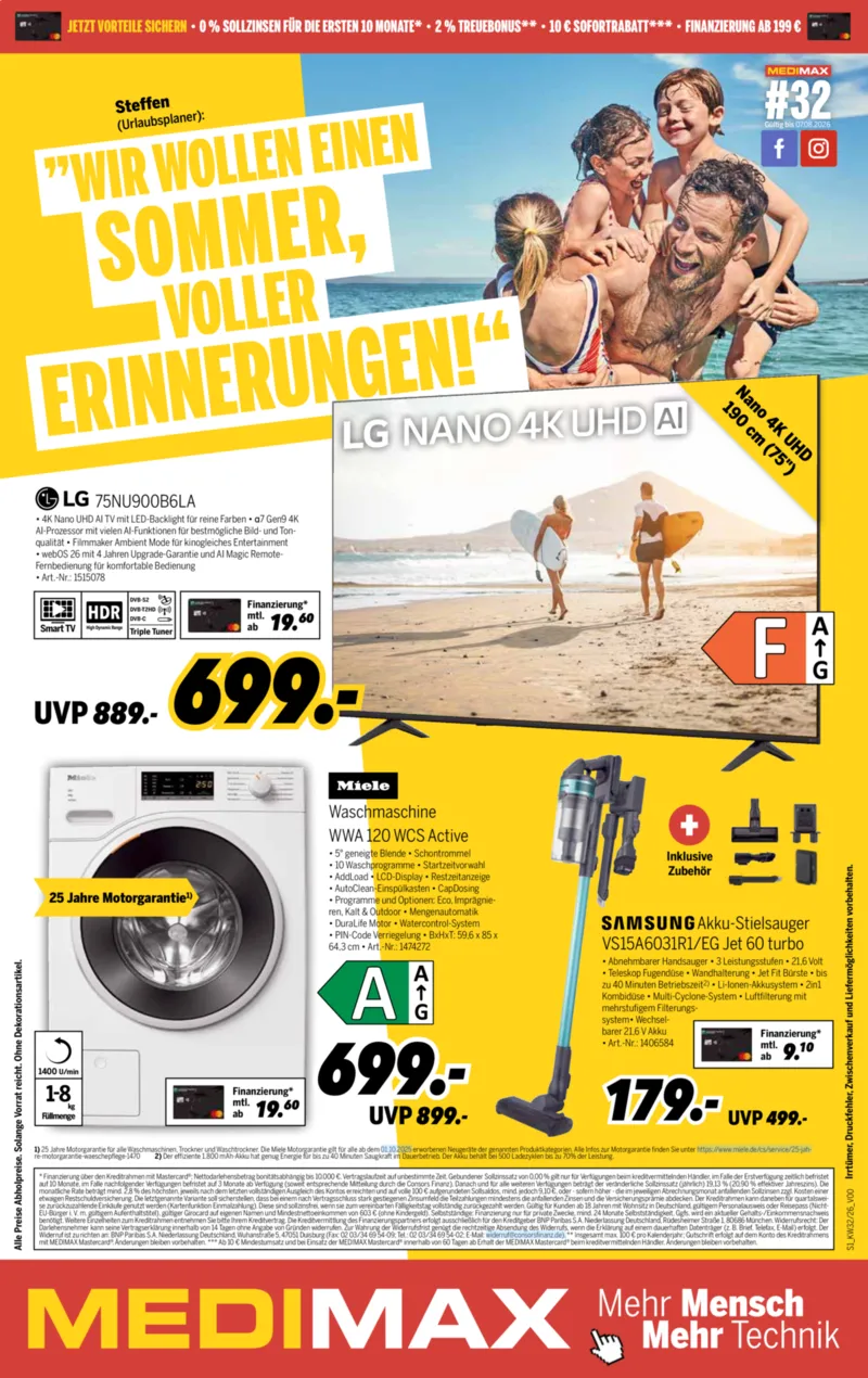 medimax Prospekt vom 01.08.2026, Seite 1