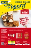 METRO Prospekt vom 04.08.2025