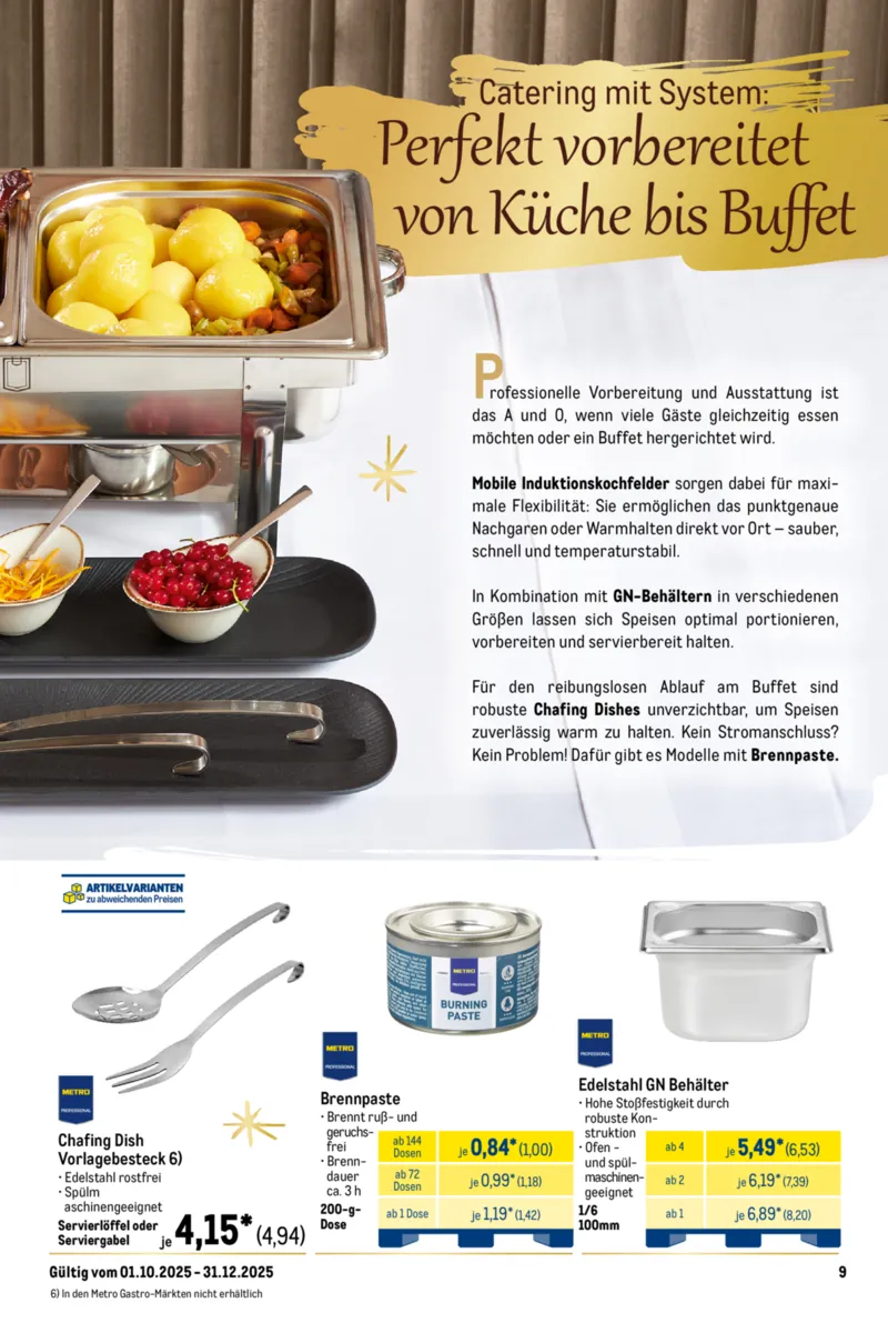 METRO Prospekt vom 01.10.2025, Seite 16