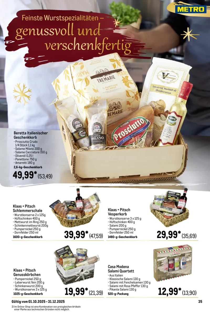 METRO Prospekt vom 01.10.2025, Seite 70