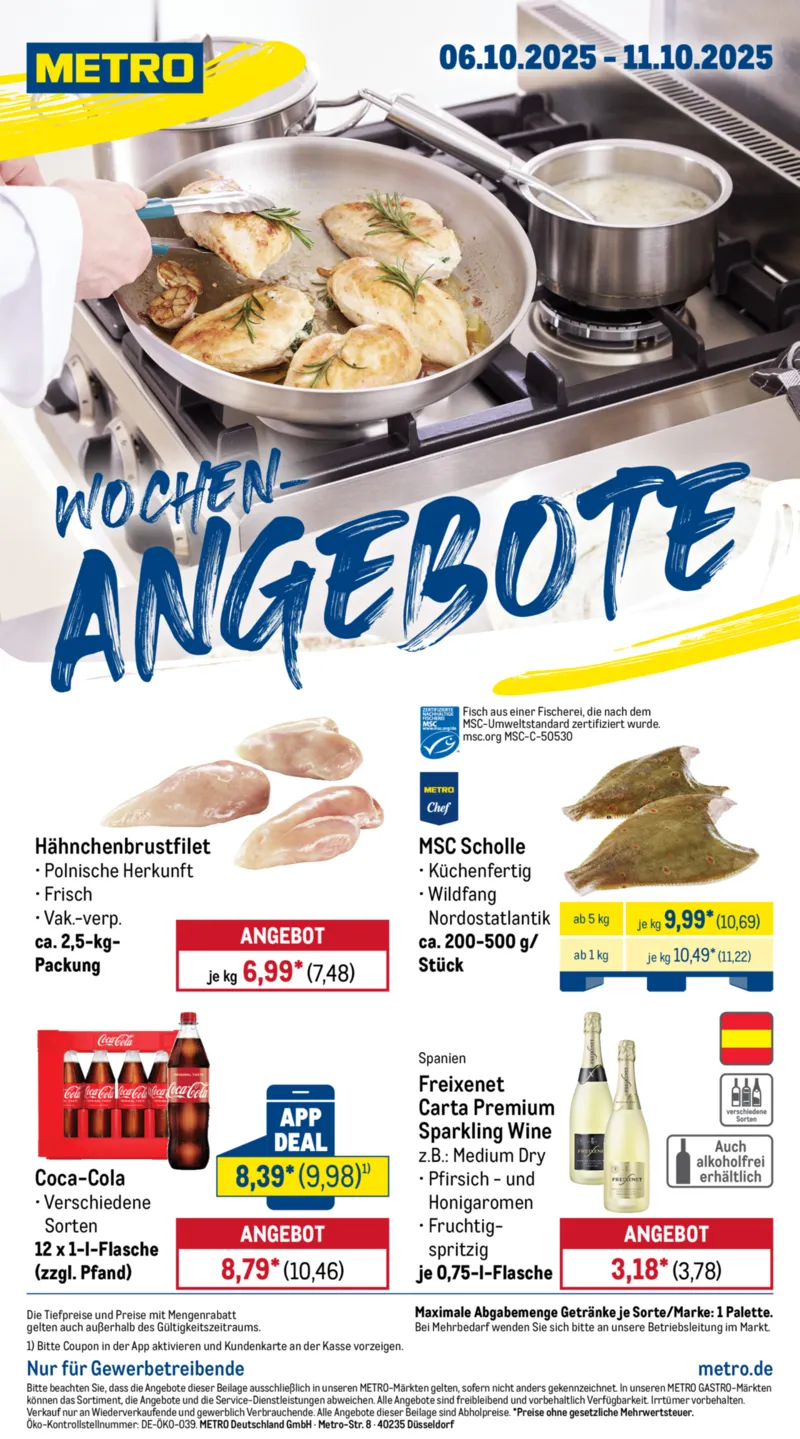 METRO Prospekt vom 06.10.2025, Seite 1