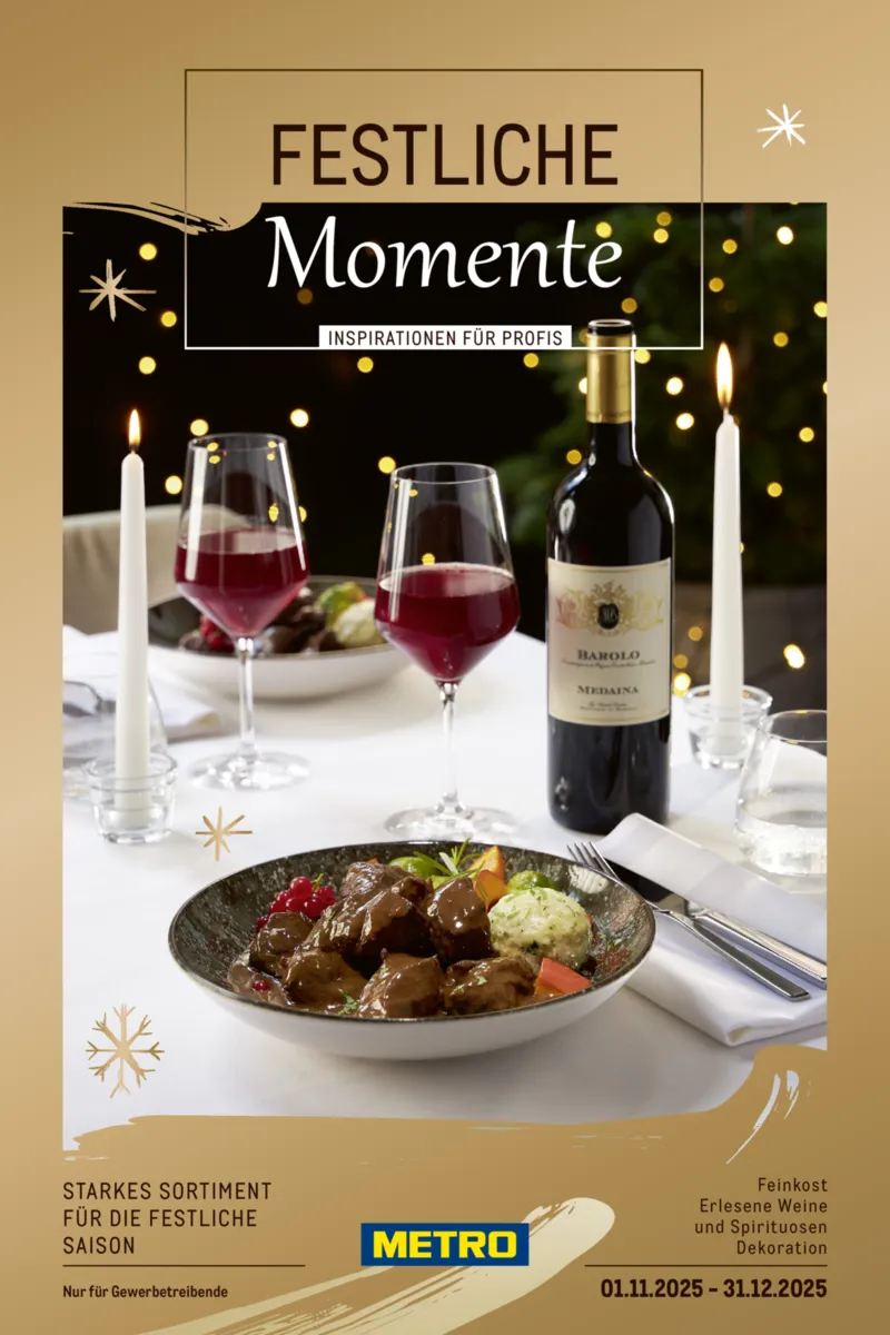 METRO Prospekt vom 01.11.2025, Seite 1