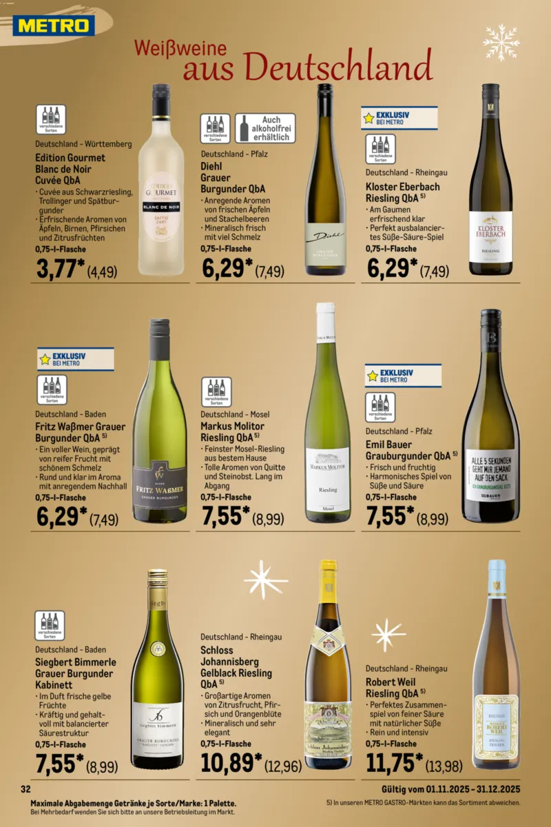 METRO Prospekt vom 01.11.2025, Seite 60