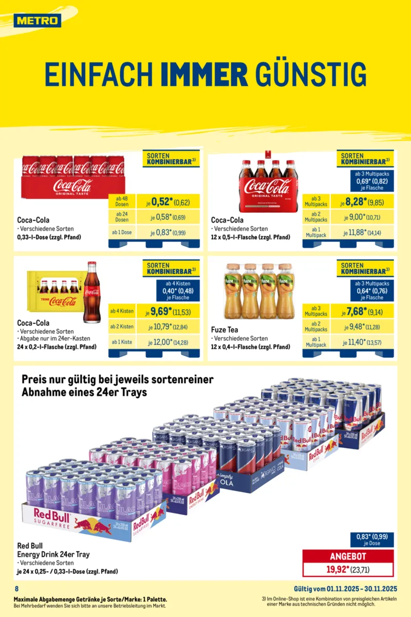 METRO Prospekt vom 01.11.2025, Seite 8