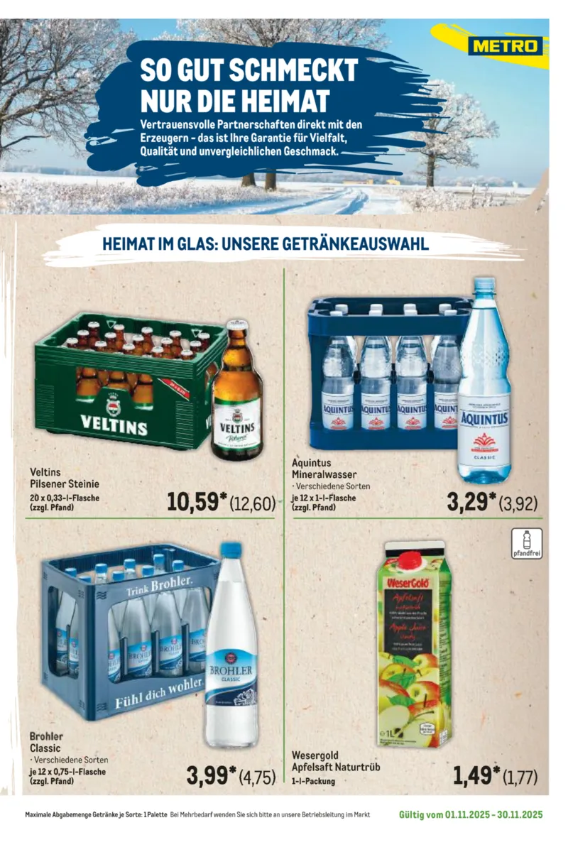 METRO Prospekt vom 01.11.2025, Seite 23