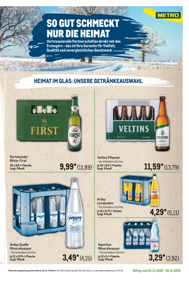 METRO Prospekt vom 01.11.2025, Seite 36
