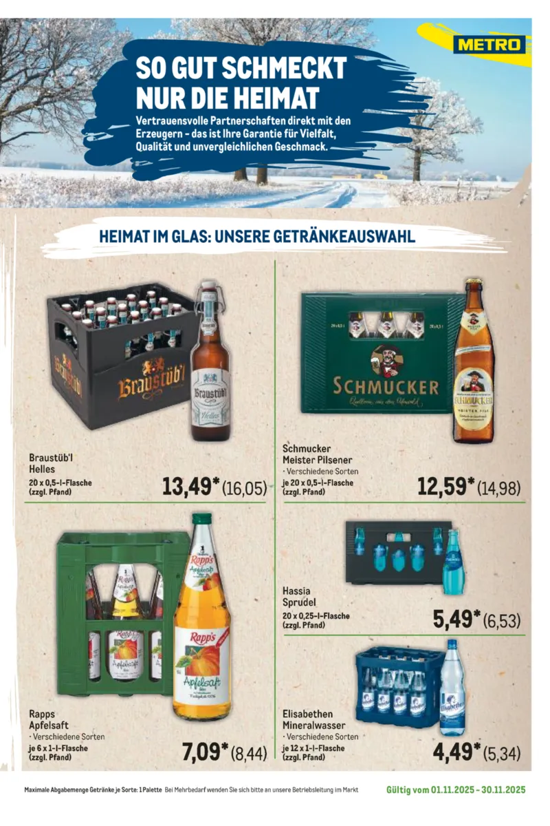METRO Prospekt vom 01.11.2025, Seite 38