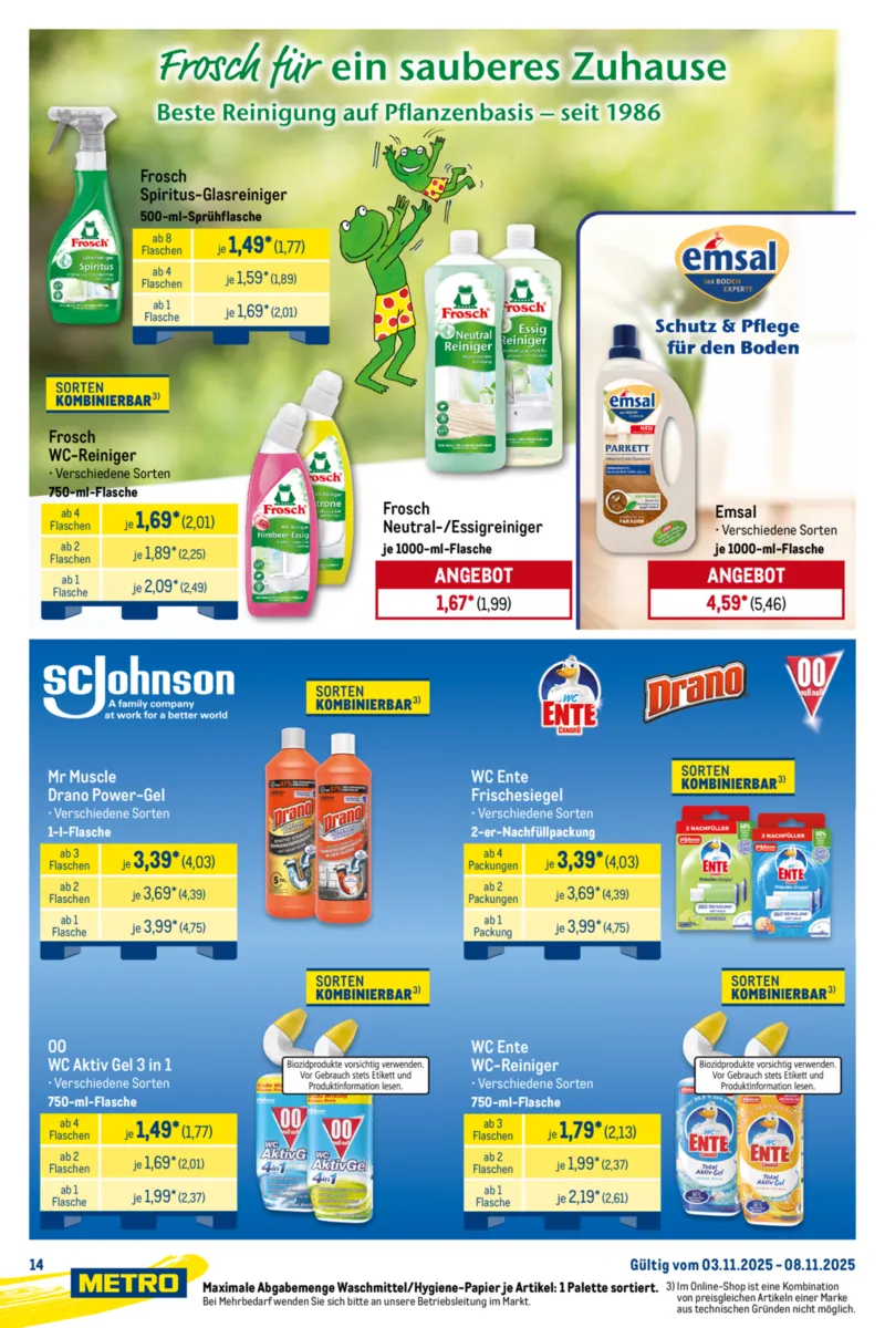 METRO Prospekt vom 03.11.2025, Seite 14