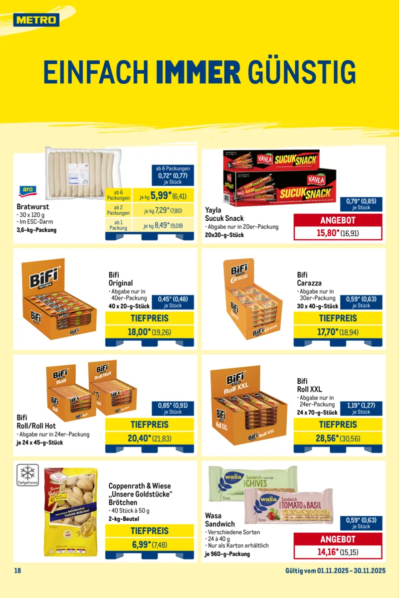 METRO Prospekt vom 03.11.2025, Seite 42