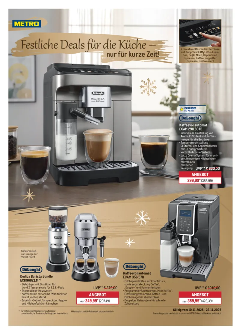 METRO Prospekt vom 10.11.2025, Seite 1
