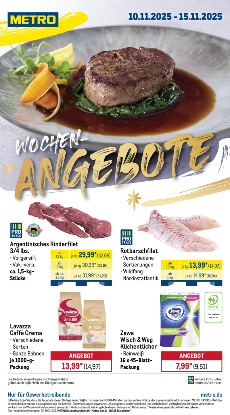 METRO Prospekt vom 10.11.2025, Seite 1