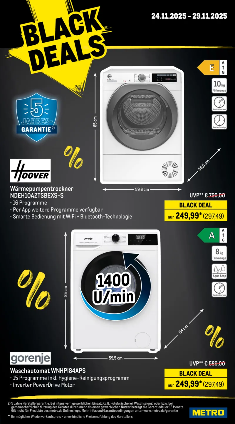 METRO Prospekt vom 24.11.2025, Seite 38