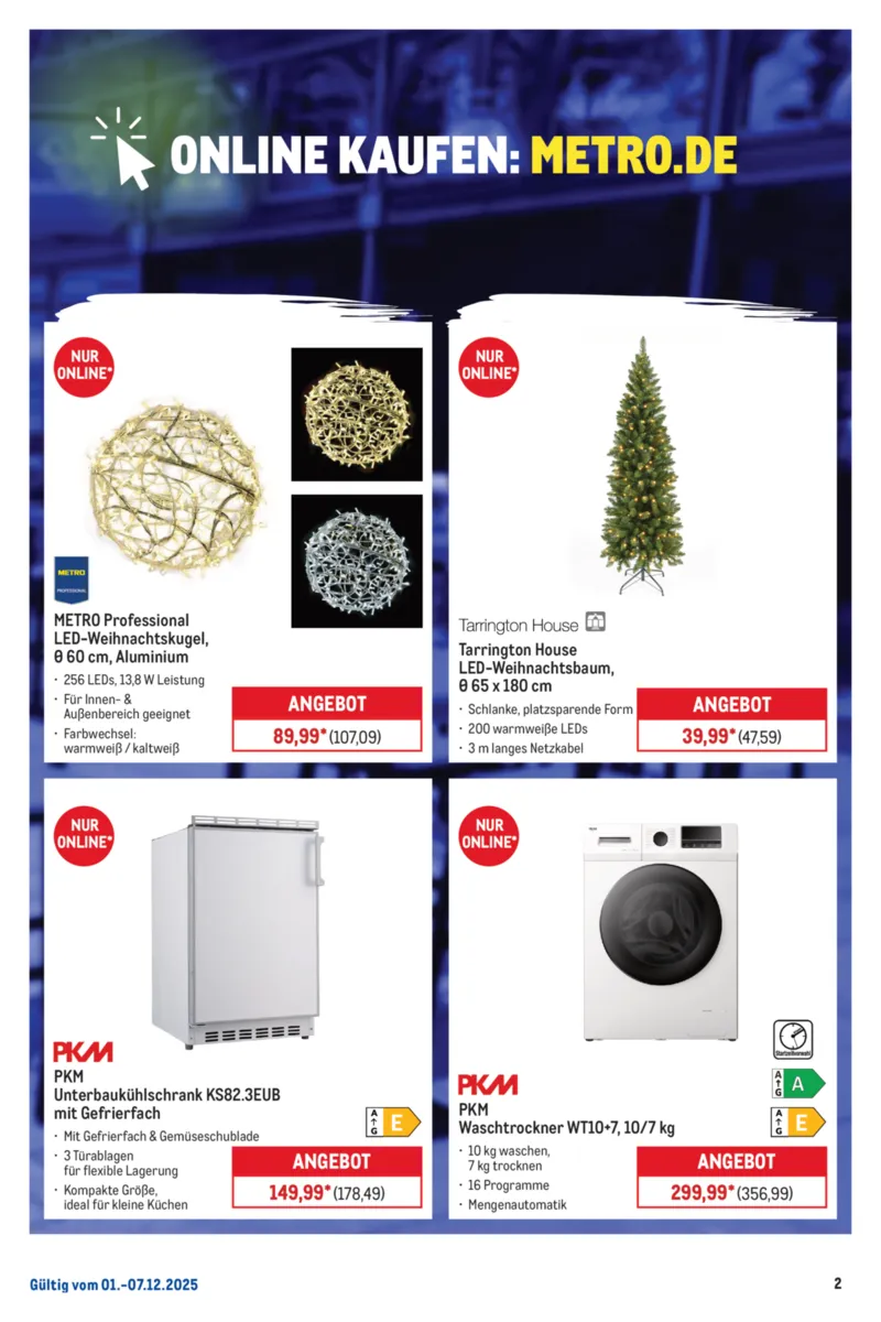 METRO Prospekt vom 01.12.2025, Seite 2