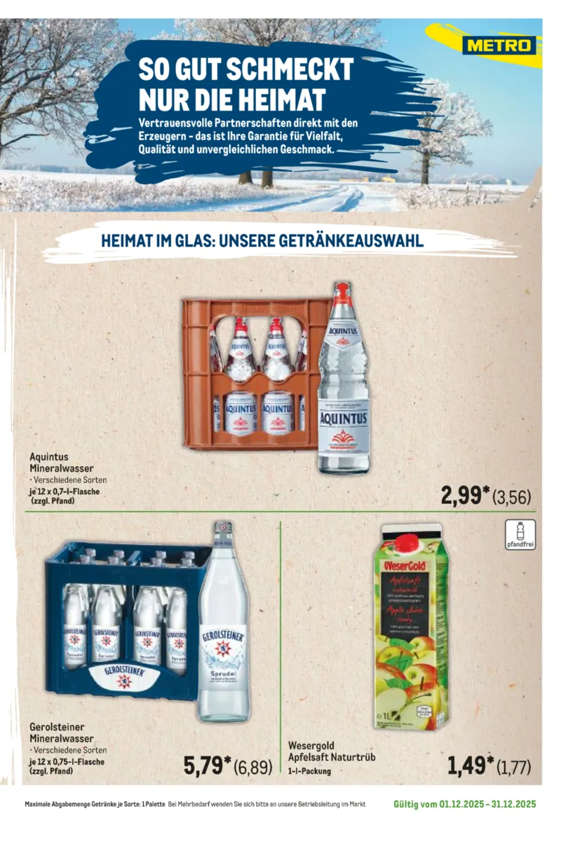 METRO Prospekt vom 01.12.2025, Seite 25