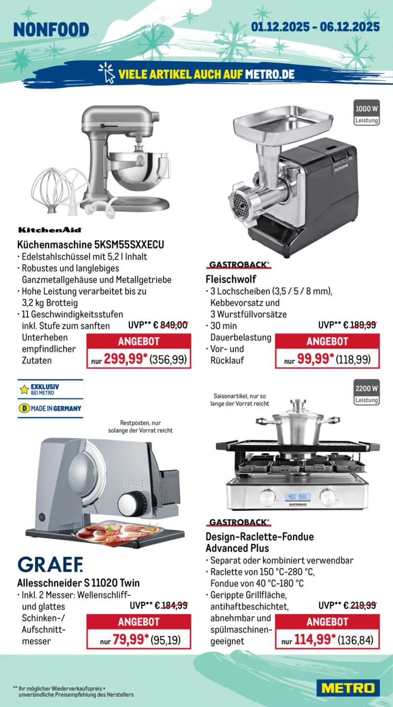 METRO Prospekt vom 01.12.2025, Seite 38