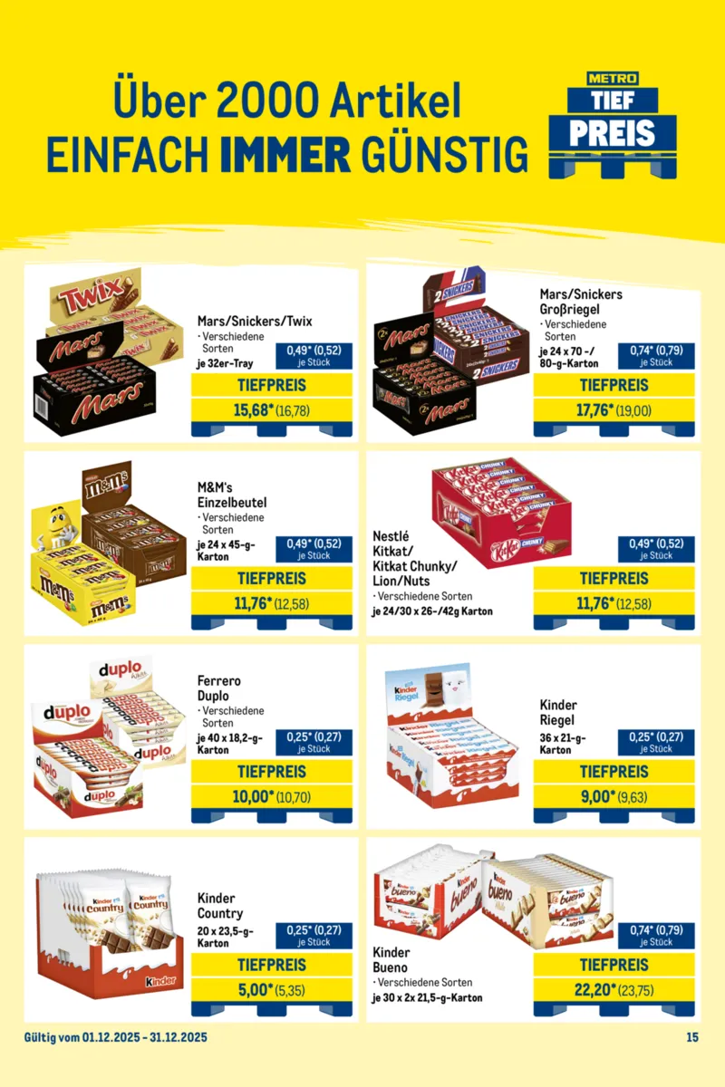 METRO Prospekt vom 01.12.2025, Seite 15