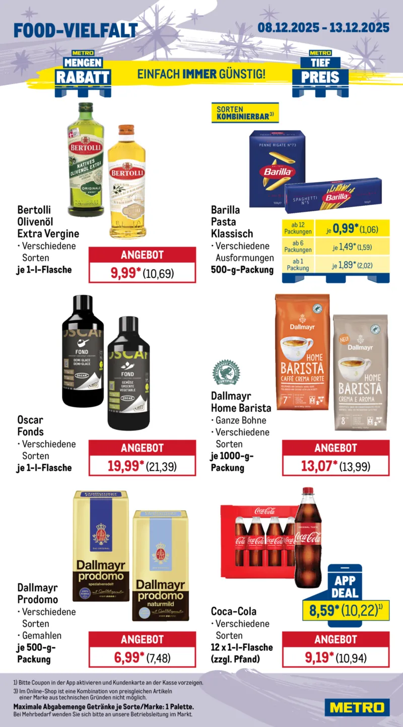 METRO Prospekt vom 08.12.2025, Seite 22
