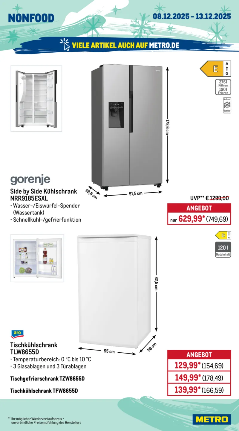 METRO Prospekt vom 08.12.2025, Seite 38