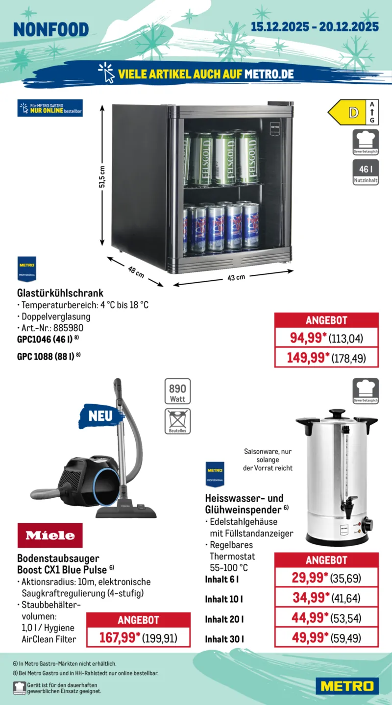 METRO Prospekt vom 15.12.2025, Seite 34