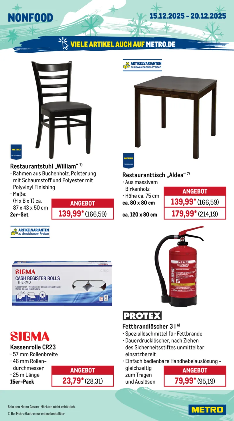 METRO Prospekt vom 15.12.2025, Seite 38