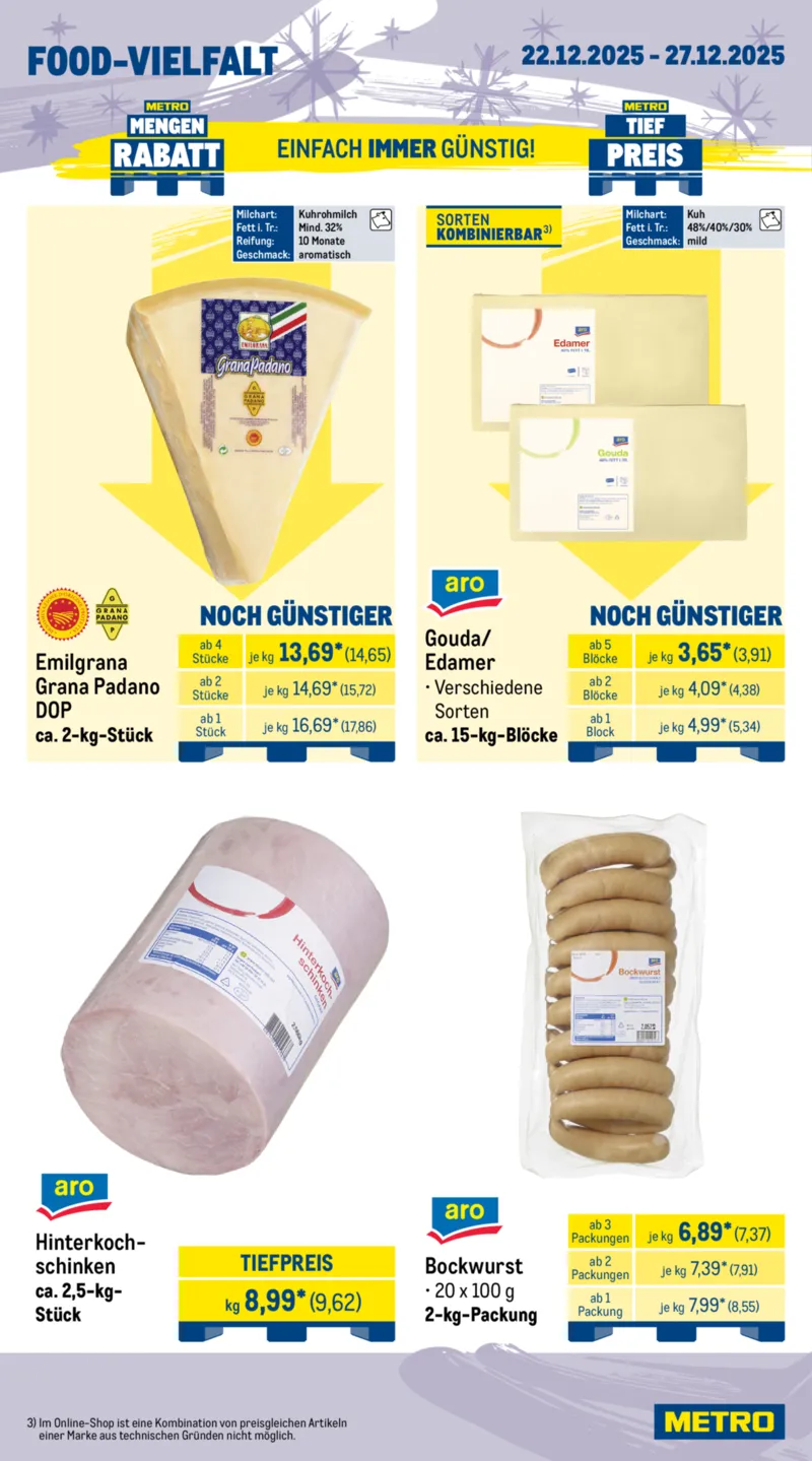 METRO Prospekt vom 22.12.2025, Seite 18
